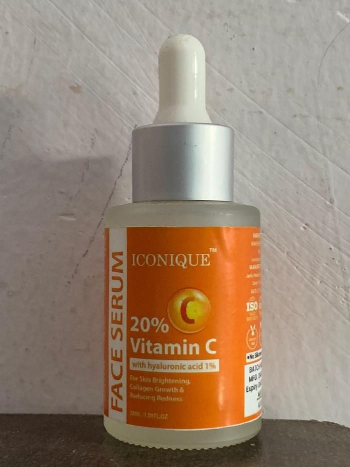 20% Vitamin C with Hyaluronic Acid 1% Face Serum 30ML